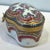 French French Limoges Hand Painted Trinket Box For Sale - Image 3 of 7