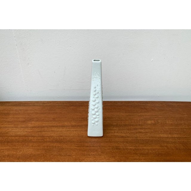 Vintage German White Porcelain Vase from KPM Royal Porzellan, 1970s, in Very Good conditions. Designed 1970 to 1979 I have...