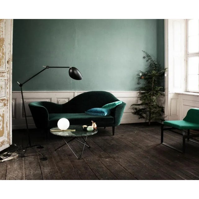 Black Marquina Marble and Black Steel O Table by OxDenmarq For Sale - Image 4 of 7