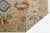 Tribal Kazak Style Hand-Knotted Wool Rug – Neutral Beige & Vibrant Multi-Color Tribal For Sale - Image 3 of 10