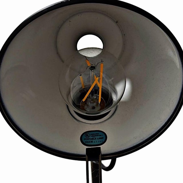 Authentic Artemide Tolomeo Mini Table Lamp w/Aluminum Base In Excellent Working Condition No Scratches or Damage Includes...