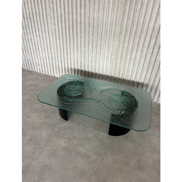 1970s Glass & Steel Coffee Table from Heinz Lilienthal, Germany, 1970s For Sale - Image 5 of 13