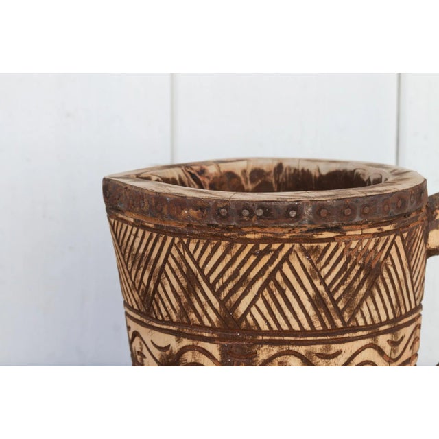 Himachal Carved Vessel-Masi For Sale In Los Angeles - Image 6 of 9