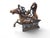 Mythological Sculptures Depicting Putti Riding Seahorses, 1950, Bronze, Set of 2 For Sale - Image 9 of 11