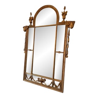 Large Ornate Mirror For Sale
