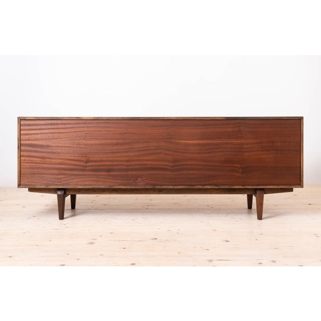 Danish Model No. 65 Sideboard in Chocolate Brown Stained Oak from Skovby Møbler, 1960s For Sale - Image 11 of 12
