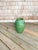 Mid 20th Century Large Vintage Green Ceramic Vase For Sale - Image 5 of 5