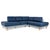 Tyme Fabric & Wood Corner Sofa in Blue from MYCS For Sale - Image 14 of 14