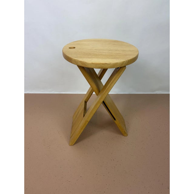 Foldable TS Stool by Roger Tallon, 1980s For Sale - Image 4 of 7
