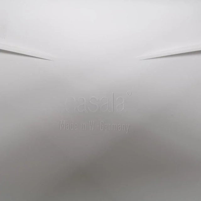 German Casalino Stool in White by Alexander Begge for Casala, 2000s For Sale - Image 9 of 11