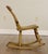 Yellow Antique 19tth Century Hand Painted Childs Rocking Chair For Sale - Image 8 of 12