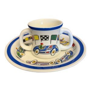 1990s Tiffany& Co. Cup & Plate Baby Set