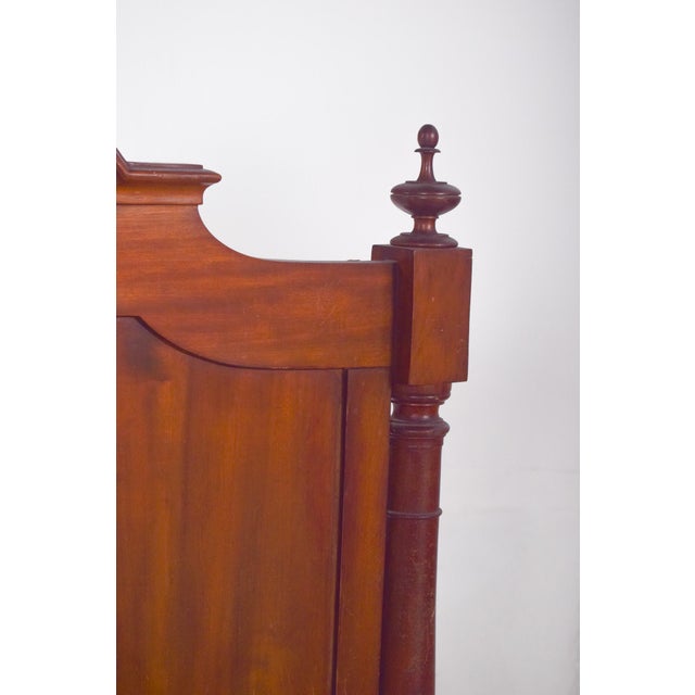 Wood Portuguese Light Wood Single Bed, 1940 For Sale - Image 7 of 11