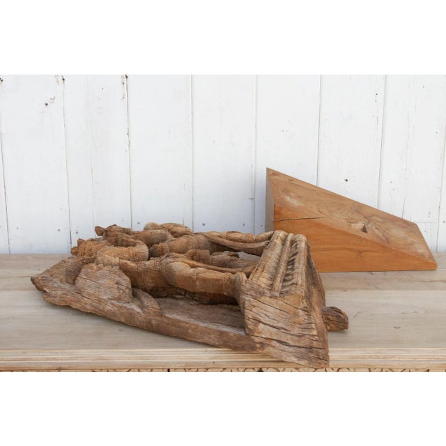 18th Century Rajput Carved Warrior For Sale - Image 10 of 11