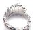 Bulgari Serpenti Viper White Gold Diamond Band Ring, Size 6.5 For Sale In Philadelphia - Image 6 of 10