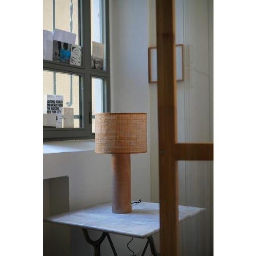 Textile New Edition 2025 Medium Sonora Rattan Table Lamp by Nassi For Sale - Image 7 of 9