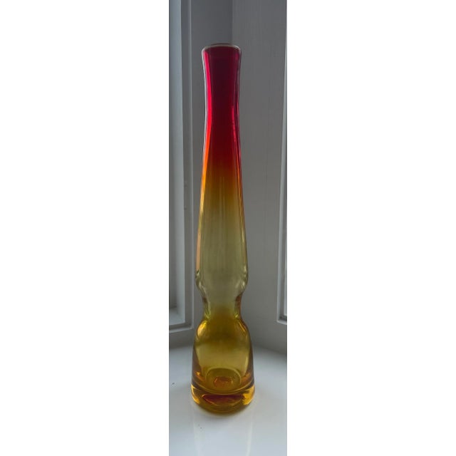 Greenwich Flint Craft Glass Ombre - Yellow - Red - Orange