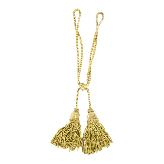 Vintage Rope Twist Curtain Tassels For Sale