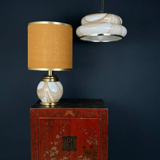 Murano Glass Table Lamp, Italy, 1970s For Sale - Image 7 of 12