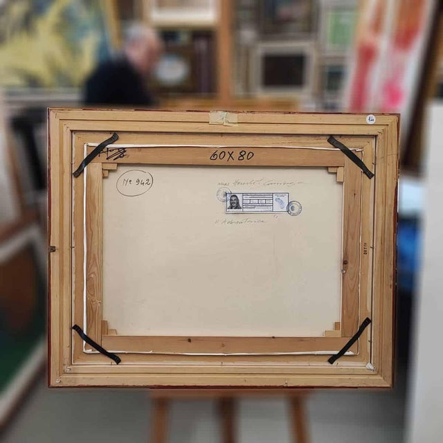 Max Hamlet, Animal Heads, 1995, Acrylic Painting on Canvas, Framed For Sale - Image 8 of 14