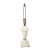 1970s Neoclassical Grecian Distressed Urn Table Lamp For Sale