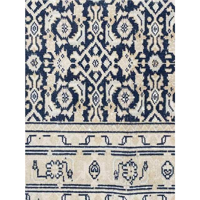 2010s Vintage Persian Herati Style Runner Rug 4x10 For Sale - Image 4 of 10