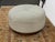 2010s Plinth Ottoman With Raised Geometric Chevron Pattern For Sale - Image 5 of 11
