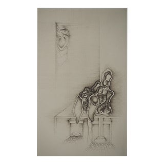 Fred Deux, Table Decorations, Original Engraving For Sale