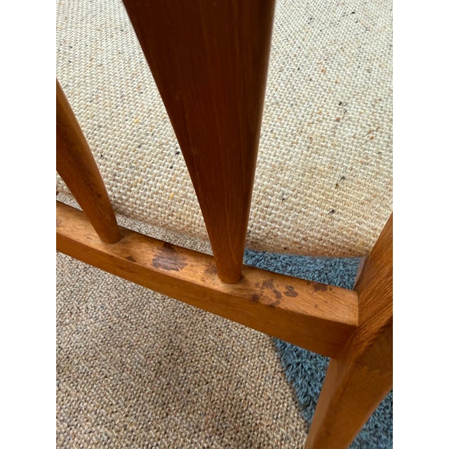 Danish Teak Eva Dining Chairs by Koefoed Hornslet- Denmark. Set of Six For Sale - Image 10 of 12
