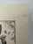 1940s Original Signed Graphite Illustration of Girl on Horseback, 8.75 X 7 In. For Sale - Image 4 of 5