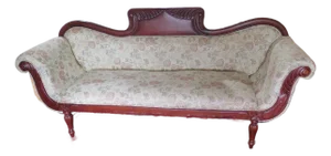 Somerset Furniture Company Duncan Phyfe Style Mahogany Sofa