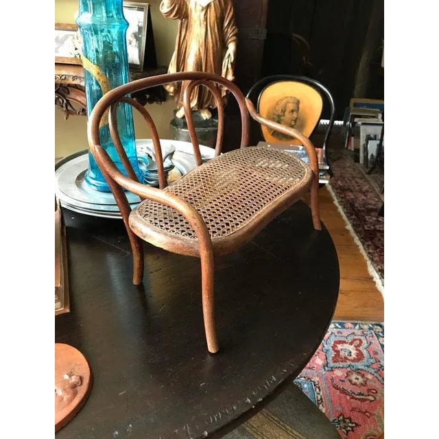 Bentwood Dolls Sofa Nr 1 Puppies Nr 1 Bench from Thonet, 1900s For Sale - Image 3 of 6