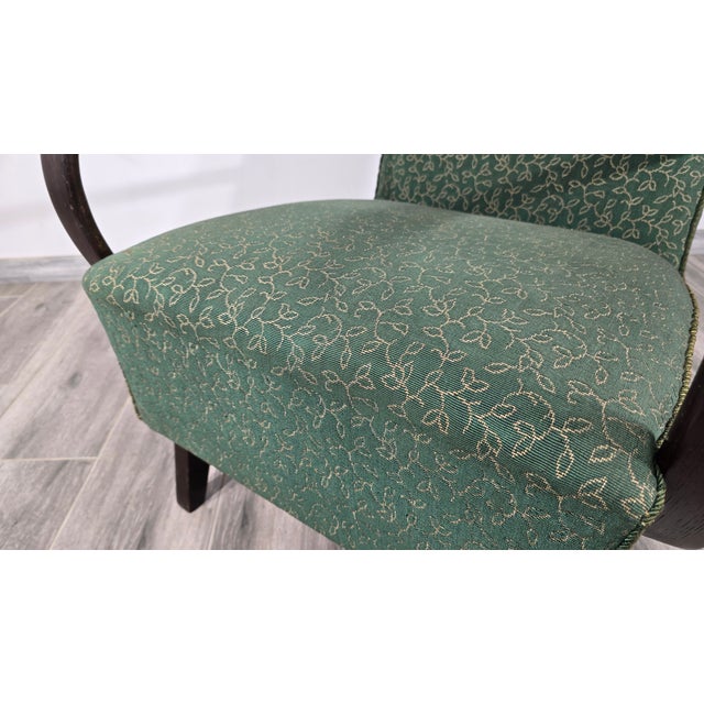 Art Deco Lounge Chair by Jindrich Halabala, in Good conditions. Designed 1920 to 1949 I have official proof of...