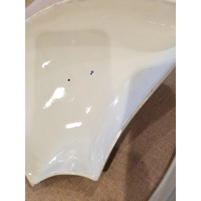 Four Chinoiserie Blue and White Pieces For Sale - Image 4 of 12