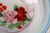 Large Vintage Bumper Harvest Floral / Rose Motif EnamelwareTray For Sale - Image 10 of 13