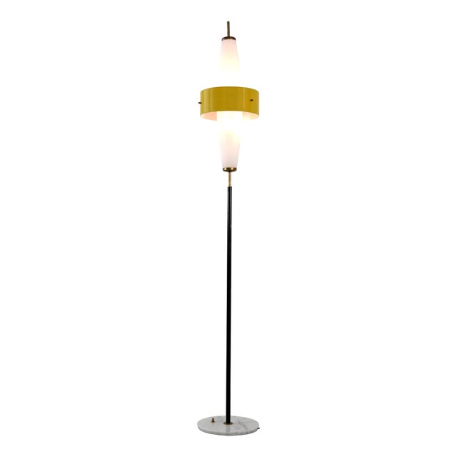 Model 6005 Floor Lamp by Angelo Brotto for Esperia, Italy, 1960s For Sale