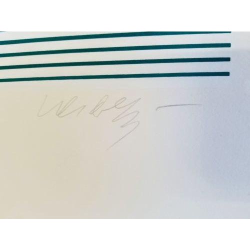 1960s Victor Vasarely Op-Art Screenprint, Signed For Sale - Image 5 of 6