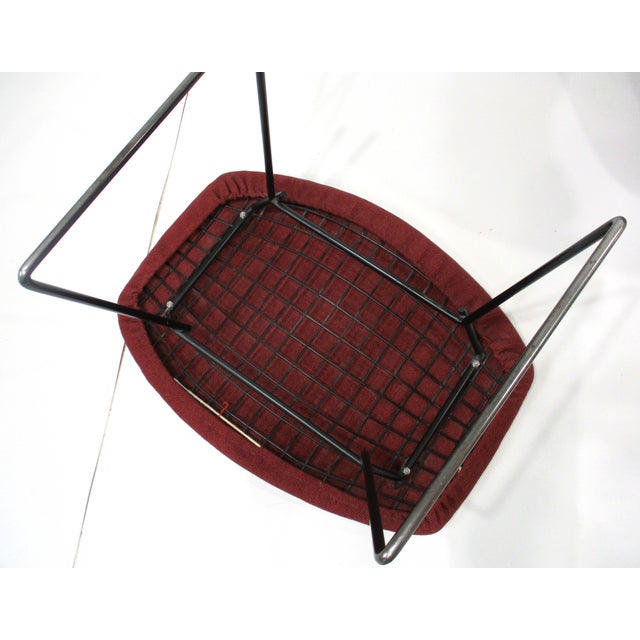 Metal Harry Bertoia Bird Lounge Chair and Ottoman for Knoll For Sale - Image 7 of 12