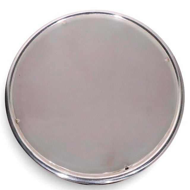 Mid 20th Century 1970's Chrome Coil Table Att. To Rosen for Pace 1970's For Sale - Image 5 of 8