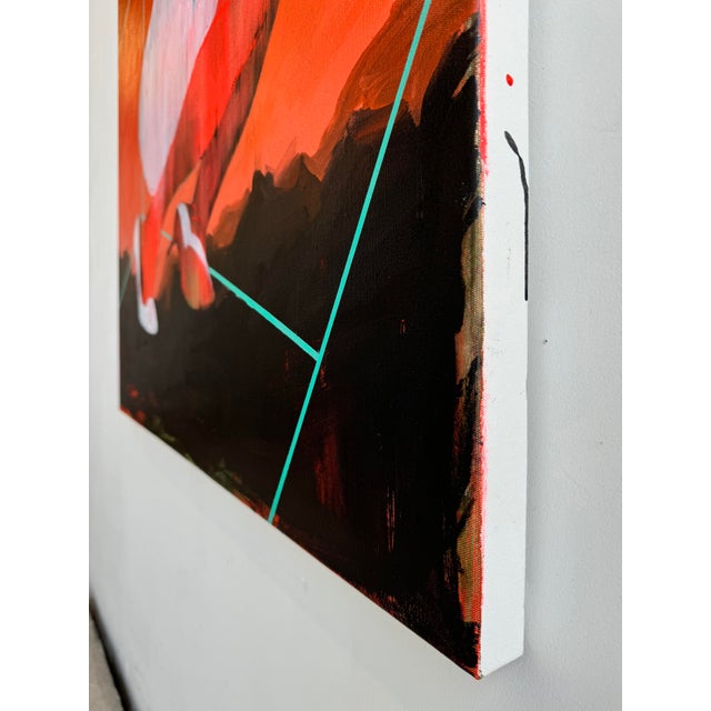 Abstract Journey Home Acrylic Painting on Canvas by Bret Hansen For Sale - Image 3 of 12