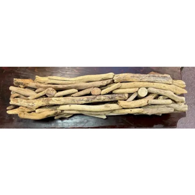 Late 20th Century Coastal Driftwood Candle Holder For Sale - Image 5 of 5