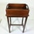 1990s Vintage Chippendale Hollywood Regency Deep Tray Drinks Table For Sale - Image 6 of 15