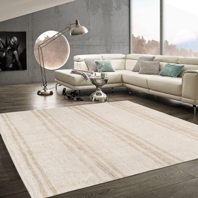 1940s Pasargad Home Vintage Kilim Ivory Area Rug, 5' 9'' X 6' 0'' For Sale - Image 5 of 5