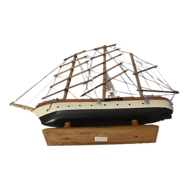 Vintage Model Ocean Ship Galleon Frigate For Sale In Los Angeles - Image 6 of 7
