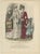 Late 19th Century French Fashion Plates with Paris Ladies in Lace & Velvet, 1880, Engravings, Set of 3 For Sale - Image 5 of 10