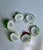 1940s Set of 6 Staffordshire Radnor Bone China Rose Place Card Holders For Sale - Image 12 of 18