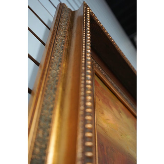 Lin Hongdan Impressionist Oil Painting on Canvas For Sale - Image 4 of 11