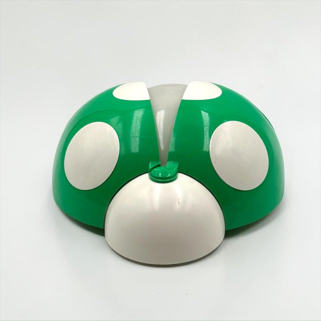 Green Lucinelle Ladybug Wall Lamp by Jean-Pierre Vitrac for Co&Co, France, 1970s For Sale - Image 11 of 14