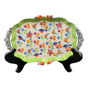 Contemporary Handmade Ceramic Tray