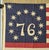 Vintage Bennington 76 Flag Bicentennial Americana Patriotic Folk Art Banner 36 X 24 For Sale - Image 4 of 13